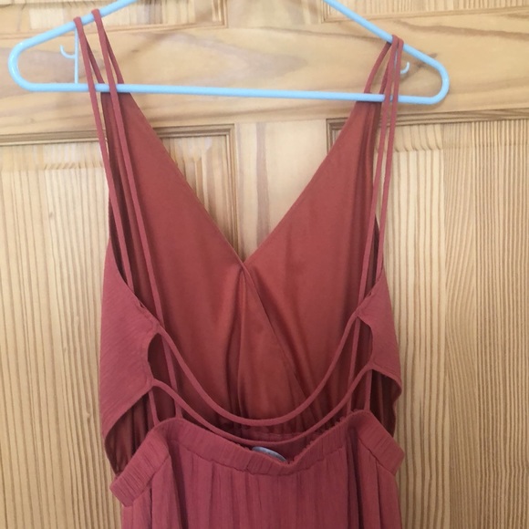 Lulus Rusty Rose Maxi Dress - Picture 6 of 6